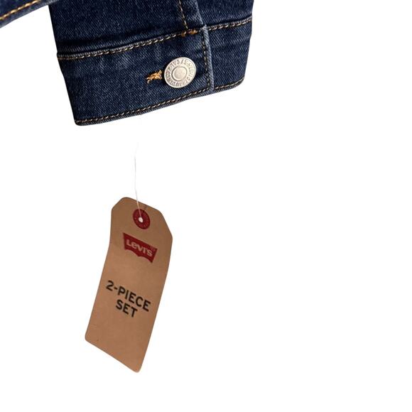 29. LEVI’S | NWT SIZE 10/12 Girls Jean JACKET ONLY - Picture 4 of 4